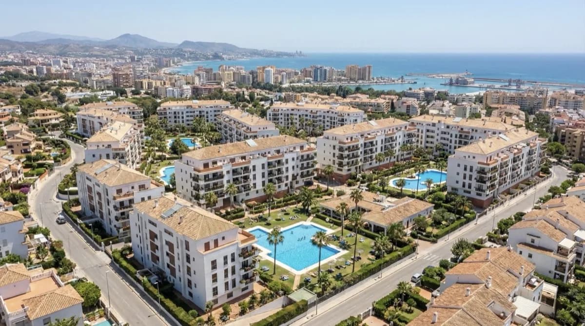 Vista aérea urbanización